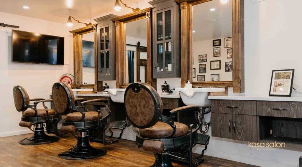 Luxurious Salon Environment
